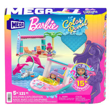 Load image into Gallery viewer, MEGA Barbie Color Reveal Dolphin Exploration