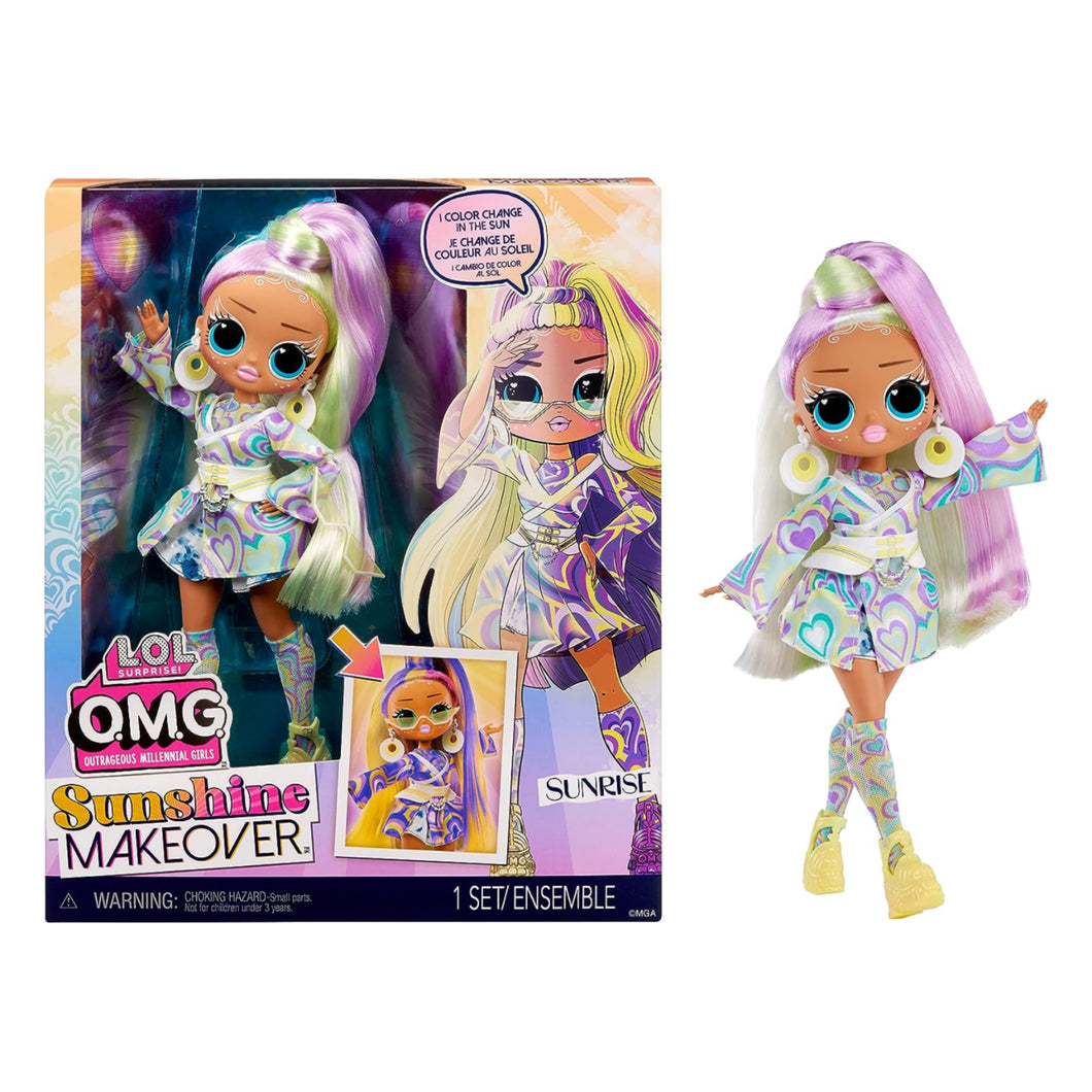 L.O.L. SURPRISE! OMG Sunshine Color Change Sunrise Fashion Doll