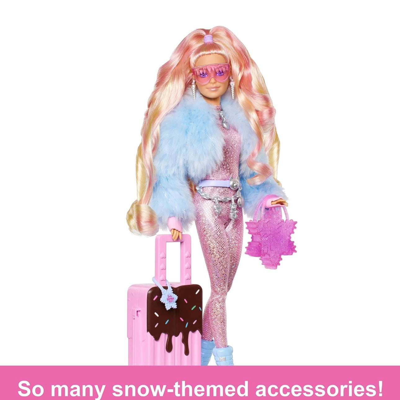 Pink Extra Barbie 2020 Barbie Collection Barbie Extra Doll In Pink